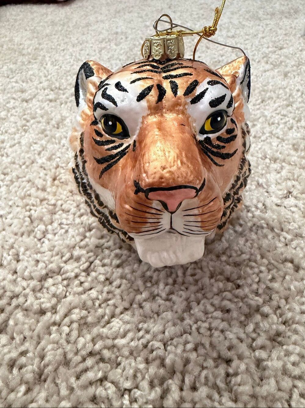 Kurt Adler Tiger Ornaments 4” - Picture 2 of 7